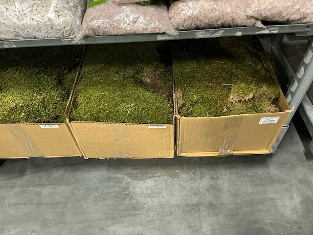 Partij diverse moss/elastieken/bloemenflesjes/decoratie (76x) - afbeelding 7 van  16