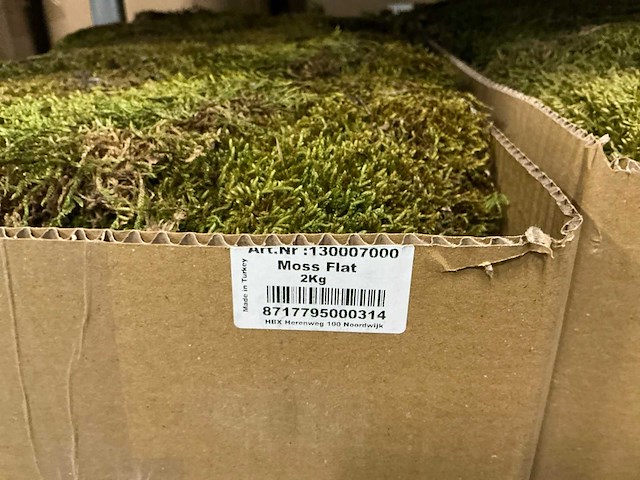 Partij diverse moss/elastieken/bloemenflesjes/decoratie (76x) - afbeelding 8 van  16