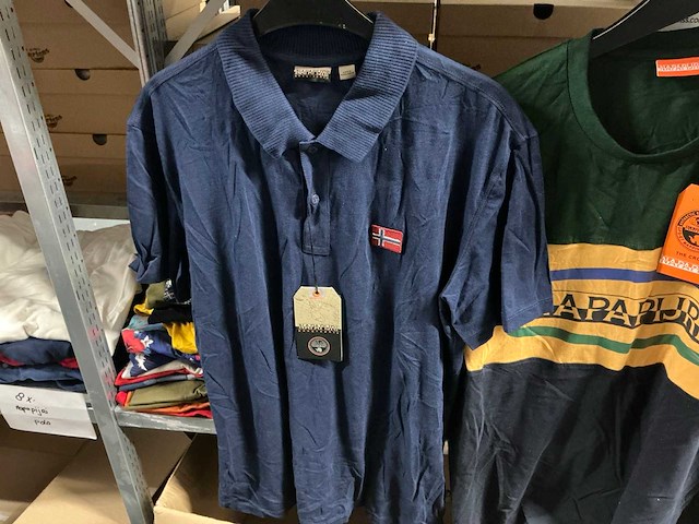 Partij diverse napapijri shirts/polos (55x) - afbeelding 8 van  15