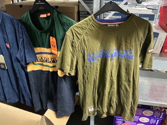 Partij diverse napapijri shirts/polos (55x) - afbeelding 9 van  15
