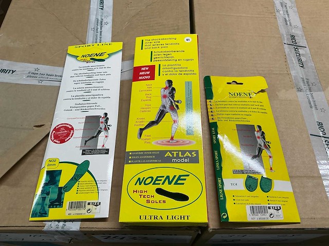 Partij diverse noene inlegzolen (2433x) - afbeelding 1 van  6