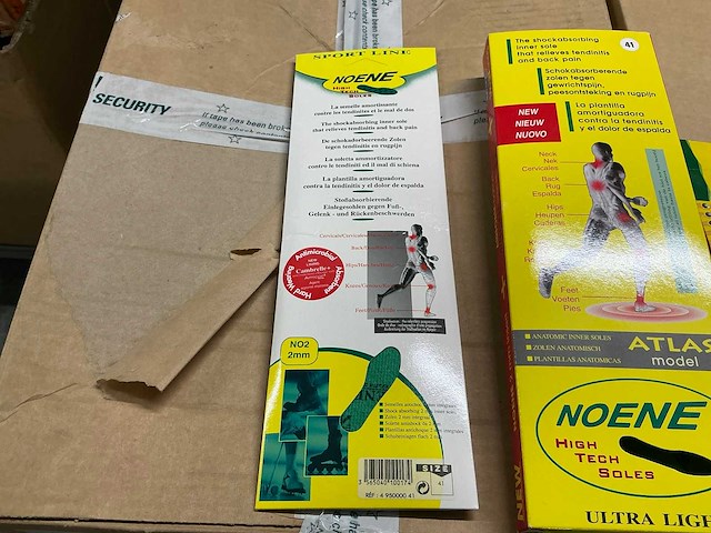 Partij diverse noene inlegzolen (2433x) - afbeelding 2 van  6