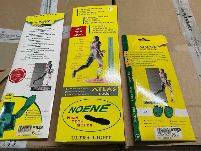 Partij diverse noene inlegzolen (2433x) - afbeelding 3 van  6