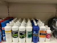 Partij diverse o.a uni-lock/ijzermenie/brandspiritus/slotfree/gedemineraliseerd water/etc (338x)