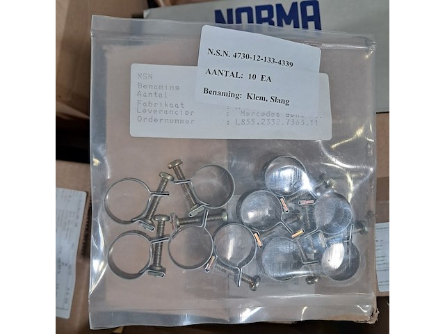 Partij diverse onderdelen en ijzerwaren, o.a daf - afbeelding 6 van  8