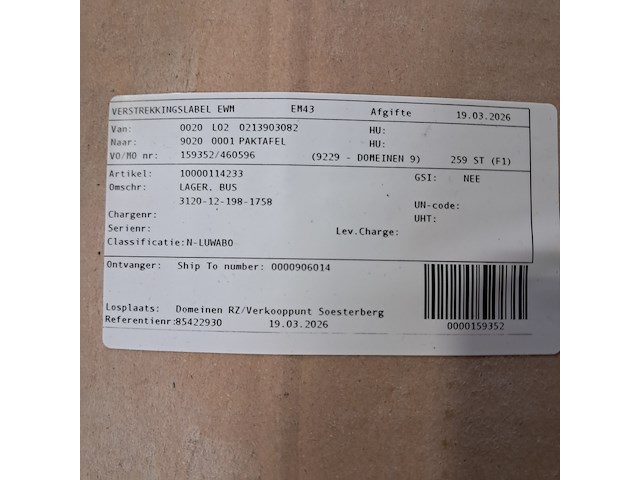 Partij diverse onderdelen, o.a daf - afbeelding 8 van  8