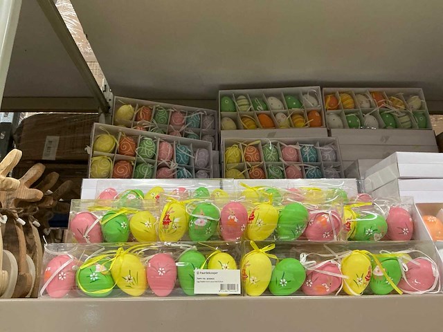 Partij diverse paasdecoratie (148x) - afbeelding 3 van  7