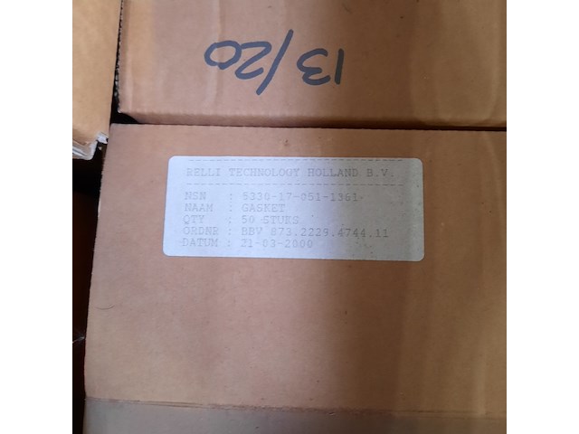 Partij diverse pakkingen - afbeelding 6 van  6