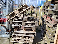 Partij diverse pallets/ brandhout - afbeelding 3 van  10