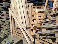Partij diverse pallets/ brandhout - afbeelding 5 van  10