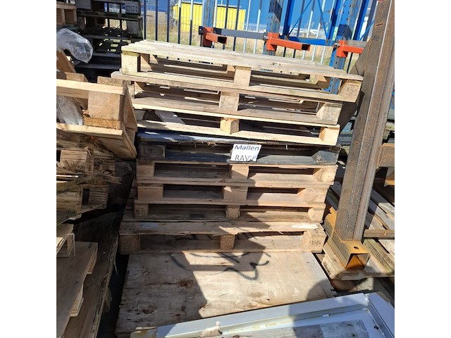 Partij diverse pallets/ brandhout - afbeelding 7 van  10