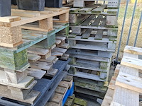 Partij diverse pallets/ brandhout - afbeelding 9 van  10