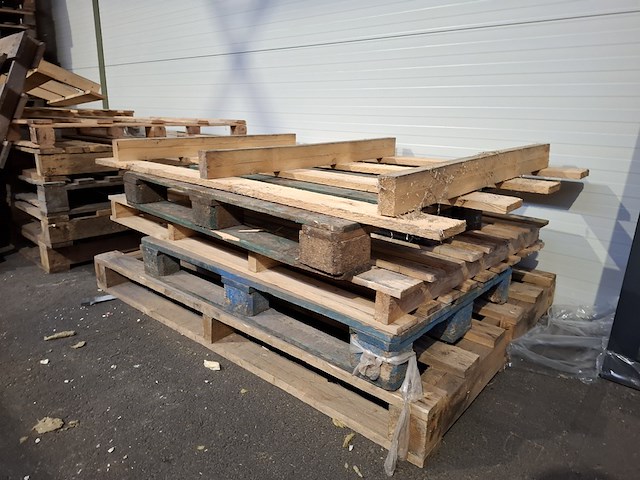 Partij diverse pallets o.a. euro - afbeelding 2 van  10