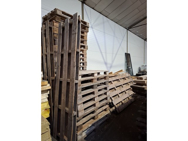 Partij diverse pallets o.a. euro - afbeelding 3 van  10