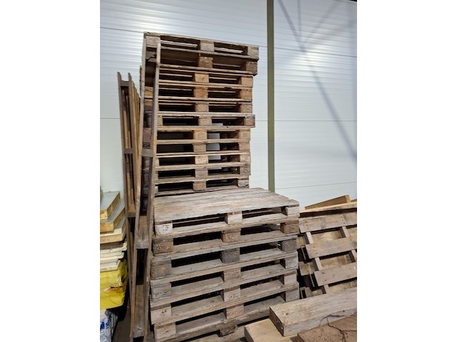 Partij diverse pallets o.a. euro - afbeelding 4 van  10