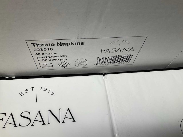 Partij diverse papieren servetten - afbeelding 2 van  4