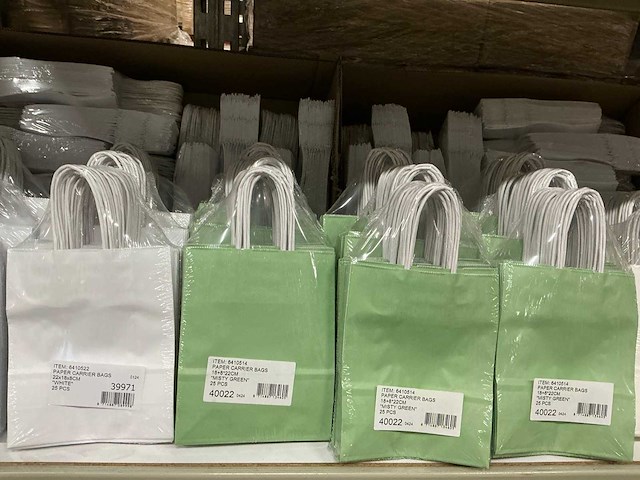 Partij diverse papieren tasjes (1450x) - afbeelding 4 van  6