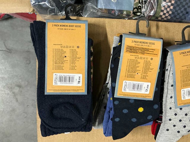 Partij diverse pepe jeans london sokken 2/3-packs (200x) - afbeelding 4 van  5