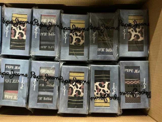 Partij diverse pepe jeans sokken 3-packs (36x) - afbeelding 3 van  7