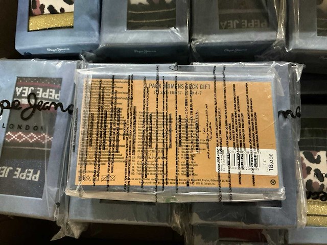 Partij diverse pepe jeans sokken 3-packs (36x) - afbeelding 5 van  7