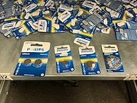 Partij diverse philips batterijen (501 verpakkingen) - afbeelding 2 van  2