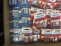 Partij diverse philips batterijen (55 verpakkingen) - afbeelding 2 van  3