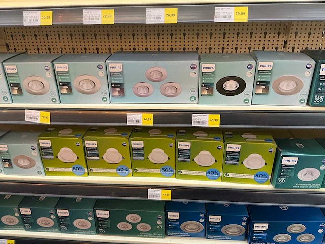 Partij diverse philips spots (66x) - afbeelding 3 van  9