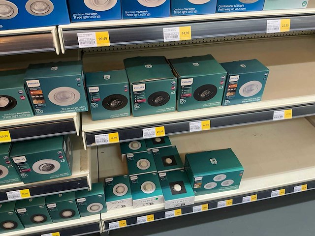 Partij diverse philips spots (66x) - afbeelding 6 van  9