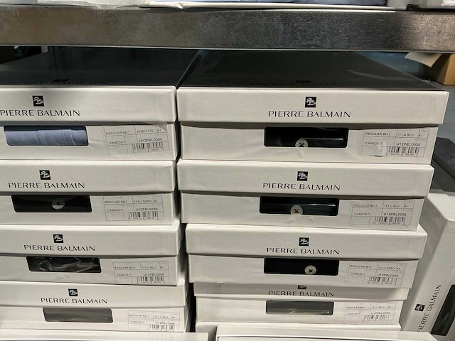 Partij diverse pierre balmain/nazareno cabrielli/uominitaliani/etc overhemden (98x) - afbeelding 4 van  15