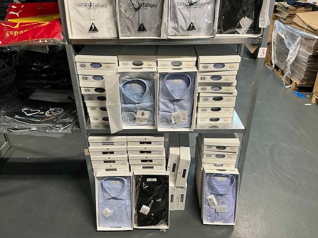 Partij diverse pierre balmain/nazareno cabrielli/uominitaliani/etc overhemden (98x) - afbeelding 1 van  15