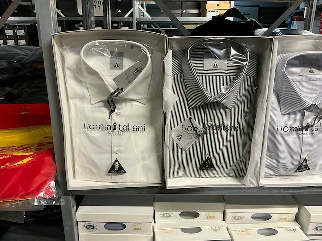 Partij diverse pierre balmain/nazareno cabrielli/uominitaliani/etc overhemden (98x) - afbeelding 12 van  15