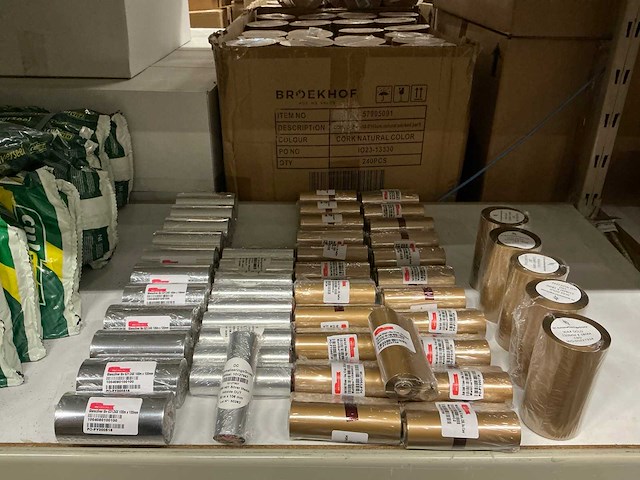 Partij diverse piy ribbons & dc lint (49x) - afbeelding 1 van  5