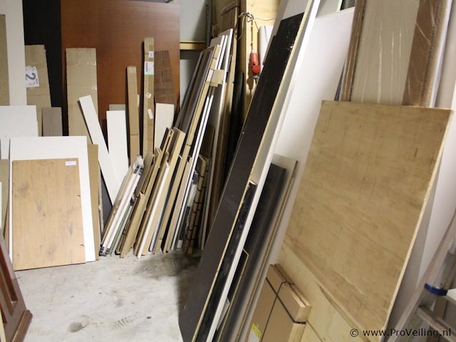 Partij diverse plaatmaterialen - afbeelding 3 van  9