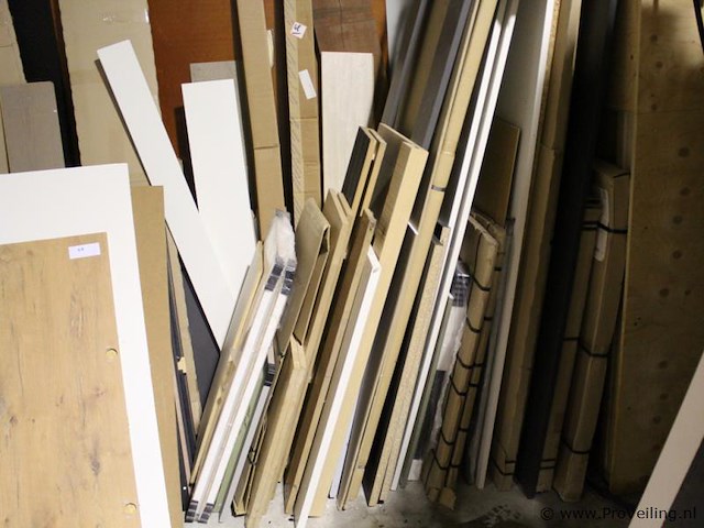 Partij diverse plaatmaterialen - afbeelding 4 van  9