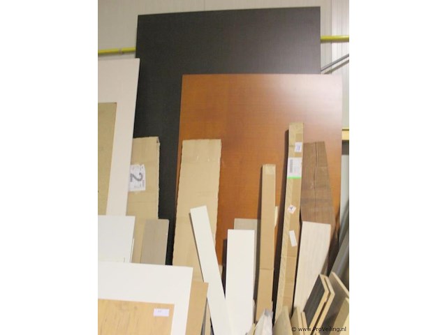 Partij diverse plaatmaterialen - afbeelding 6 van  9