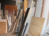 Partij diverse plaatmaterialen - afbeelding 1 van  9