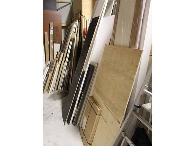 Partij diverse plaatmaterialen - afbeelding 2 van  9