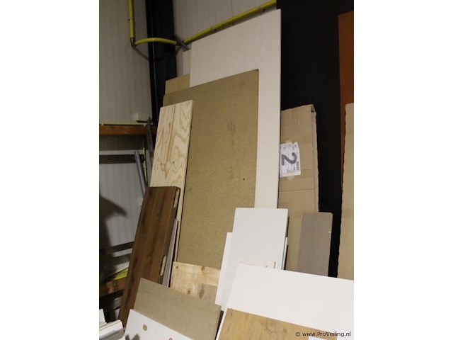Partij diverse plaatmaterialen - afbeelding 7 van  9