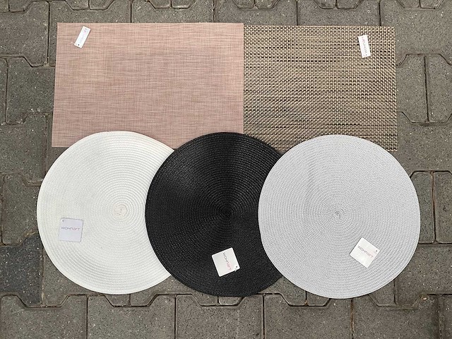 Partij diverse placemats (316x) - afbeelding 1 van  3
