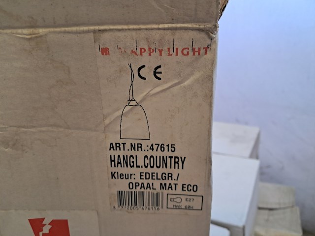 Partij diverse plafond-lampen, o.a. casaya, eglo & homesweethome - afbeelding 9 van  11