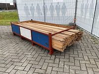 Partij diverse plinten en latten - afbeelding 3 van  9