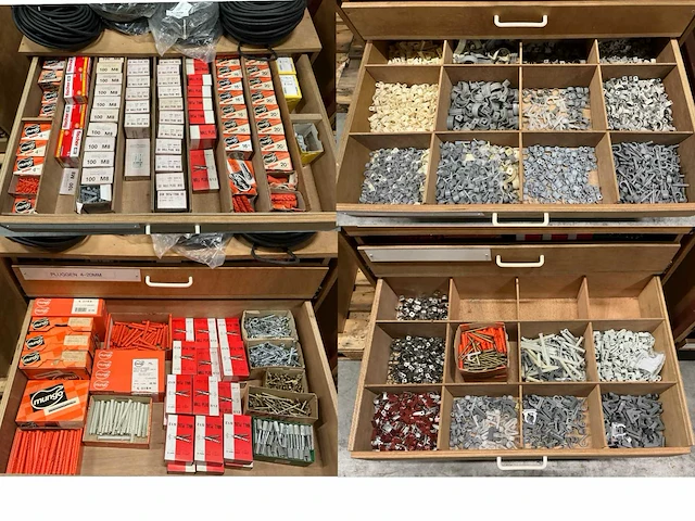 Partij diverse pluggen/bevestigingsmateriaal - afbeelding 1 van  15