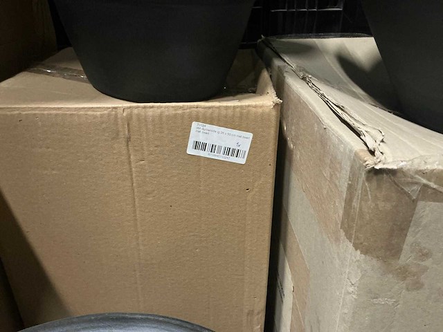 Partij diverse potten mat zwart (8x) - afbeelding 5 van  7