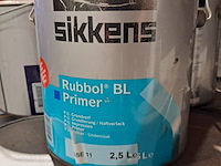 Partij diverse potten verf , lak & primer, o.a. sikkens - afbeelding 5 van  7