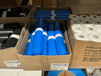 Partij diverse powersterko afvalzakken & knoopzakken (89x) - afbeelding 1 van  2