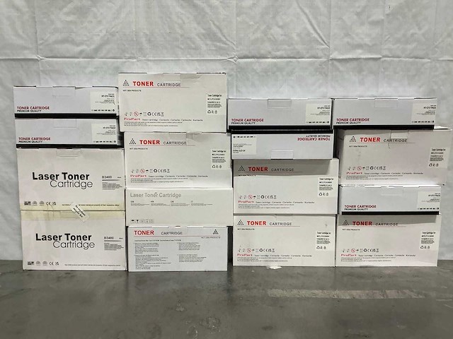 Partij diverse printer cartridge (16x) - afbeelding 1 van  9