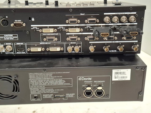 Partij diverse professionele av apparatuur, blackmagic, yamaha, roland - afbeelding 3 van  12