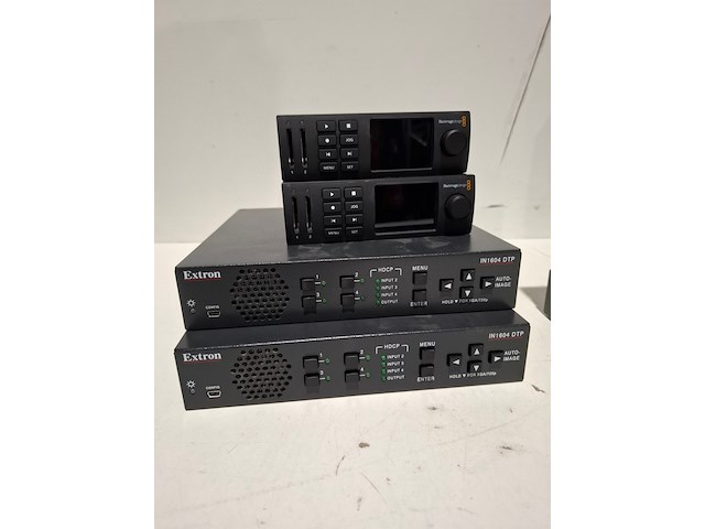 Partij diverse professionele av apparatuur, extron, blackmagic - afbeelding 3 van  10