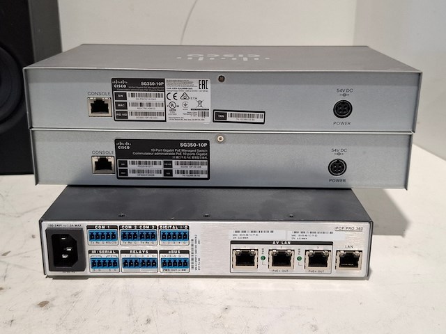 Partij diverse professionele av apparatuur, extron, cisco, edifier - afbeelding 3 van  6