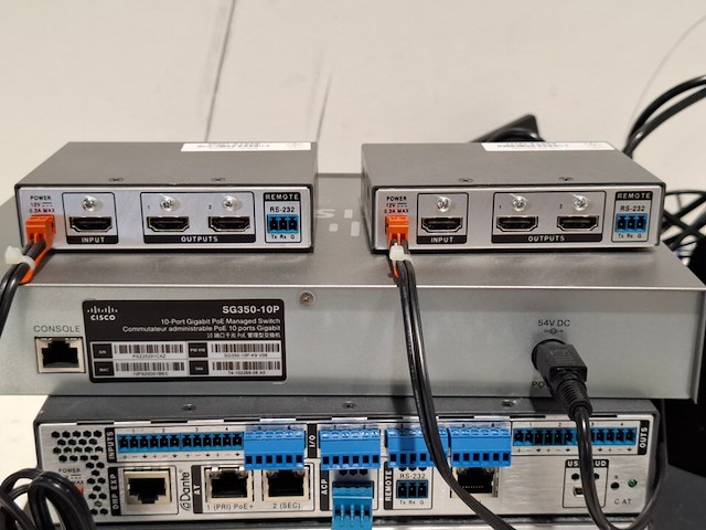 Partij diverse professionele av apparatuur, extron, cisco, logitech - afbeelding 11 van  12